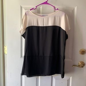 XL Black & White Liz Claiborne Blouse
